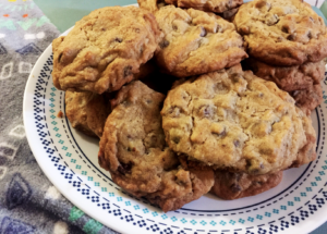 Thick Chocolate Chip Cookies
